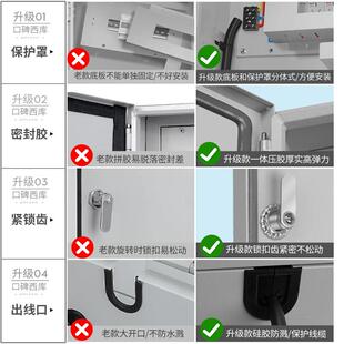 新能源汽车充电电箱户外7kw防水插座32A漏电保护配电箱电动车成品