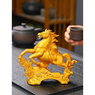 生肖马变色茶宠摆件精品可养手工茶玩茶桌茶台茶盘装饰品茶具配件