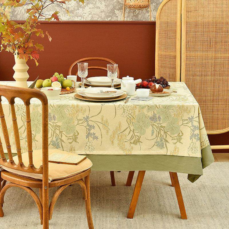 阳春小镇北欧简约风桌布高级感轻奢餐桌布2021年新手作布艺家用,居家布艺,桌布,淘宝优惠券,粉丝福利购,淘宝优惠卷