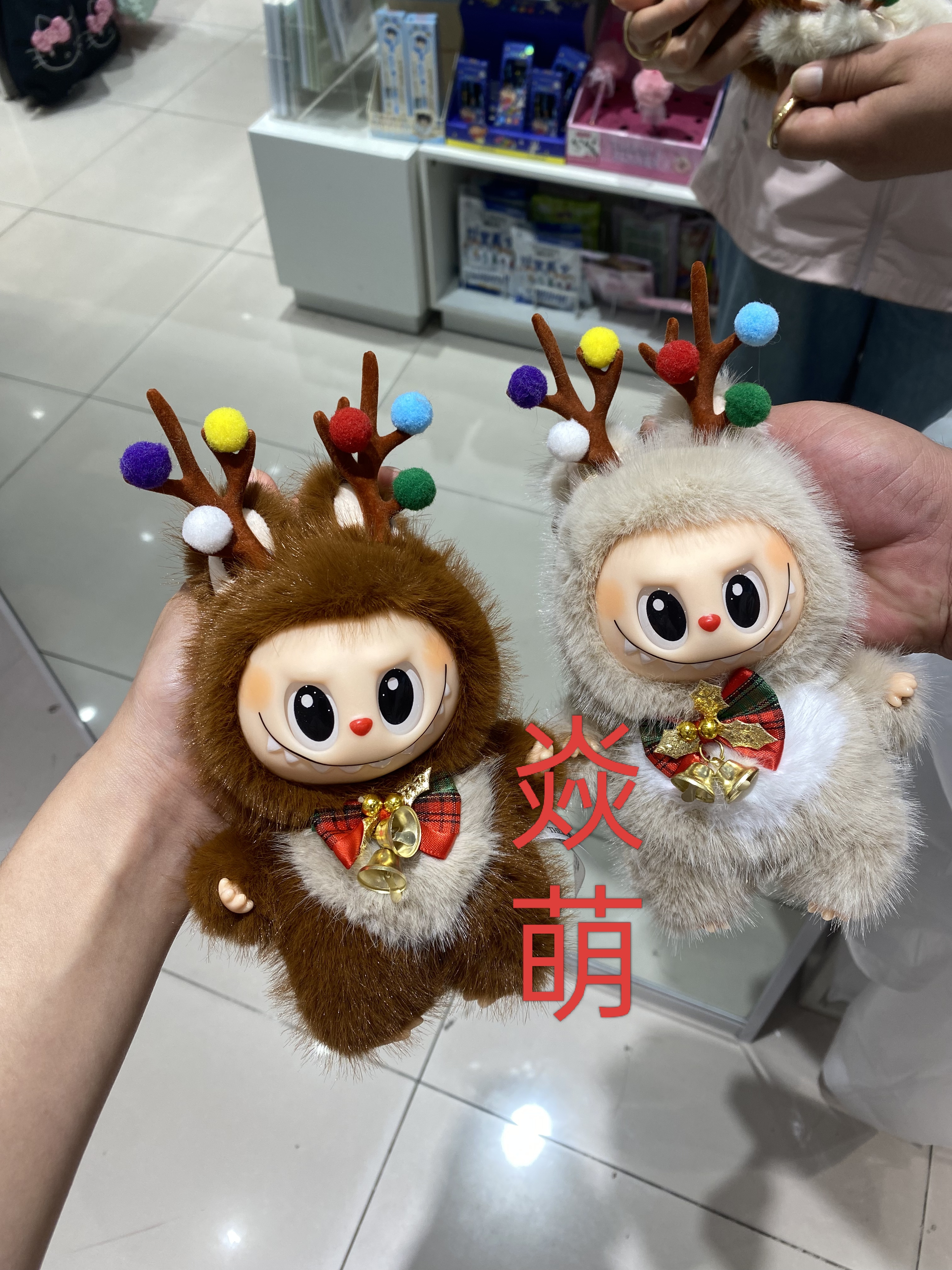 圣诞鹿拉布布全套手工diy材料包