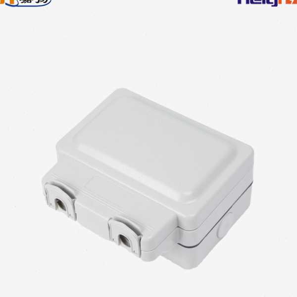 新款升级IP66户外防水开关插座盒 防水防雨明装146型全PC二位空盒