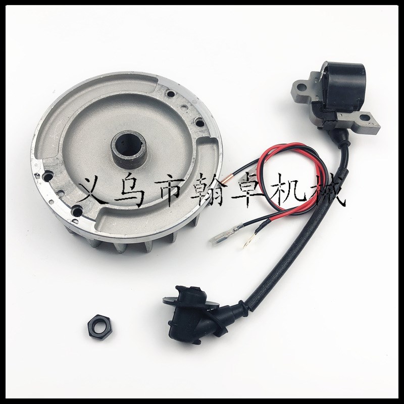 MS660 066高压包 飞轮 点火模块 点火器 油锯链锯配件 HZPJ