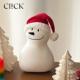 Click可爱帽子雪人 ins风礼物 趣味公仔玩偶 圣诞节桌面装 饰摆件