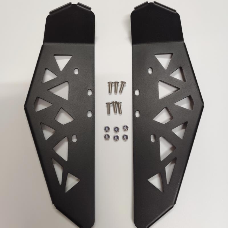 适配深远电动车009奇迹牛U+B/uqi改装前脚踏板加宽加大踩脚板