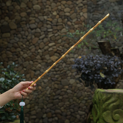 竹鞭教鞭戒尺家用舞蹈教棒竹根条