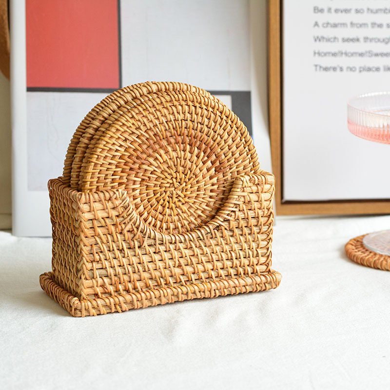 出口日韩藤编圆形碗垫创意餐桌垫西餐厅垫茶壶隔热垫功夫茶垫,餐饮具,杯垫,淘宝优惠券,粉丝福利购,淘宝优惠卷