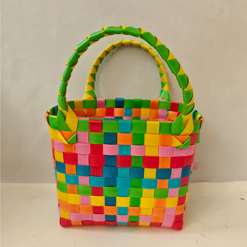 手工编织包伴手礼菜篮子提包DIY