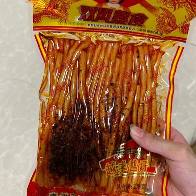 双凤熟食童年麻辣小吃零食贵州特产味源双凤熟食辣条牛板筋素面筋
