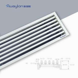Awaylon埃维隆 高端定制现代风格极简窄边框 线型中央空调出风口