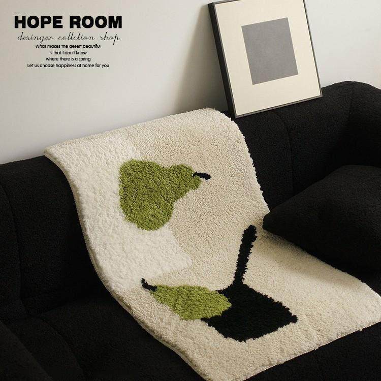 ins风植绒地毯客厅沙发耐磨易打理防滑毯家用卧室加厚隔凉床边毯,居家布艺,床边毯,淘宝优惠券,粉丝福利购,淘宝优惠卷