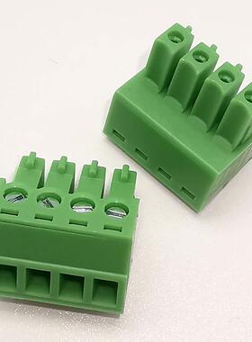 科发正品插拔式PCB接线端子绿色KF2EDGK 3.81mm MC1.5 ST接线头