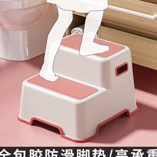 ll梯凳家用二步梯台阶脚踏低凳梯椅两用厨房登凳洗车凳子两步