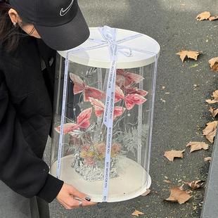 盒手工材料包土豪有钱花蝴蝶礼品盒送女友礼物 diy520真钱花束包装