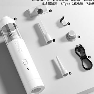 车载吸尘器车用无线充电吸吹两用家用小型迷你手持汽车车内大功率