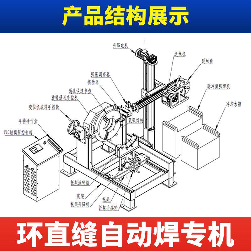 数控自动焊铝储气罐不锈钢桶烘桶加热桶化工罐桶自动焊设备直供