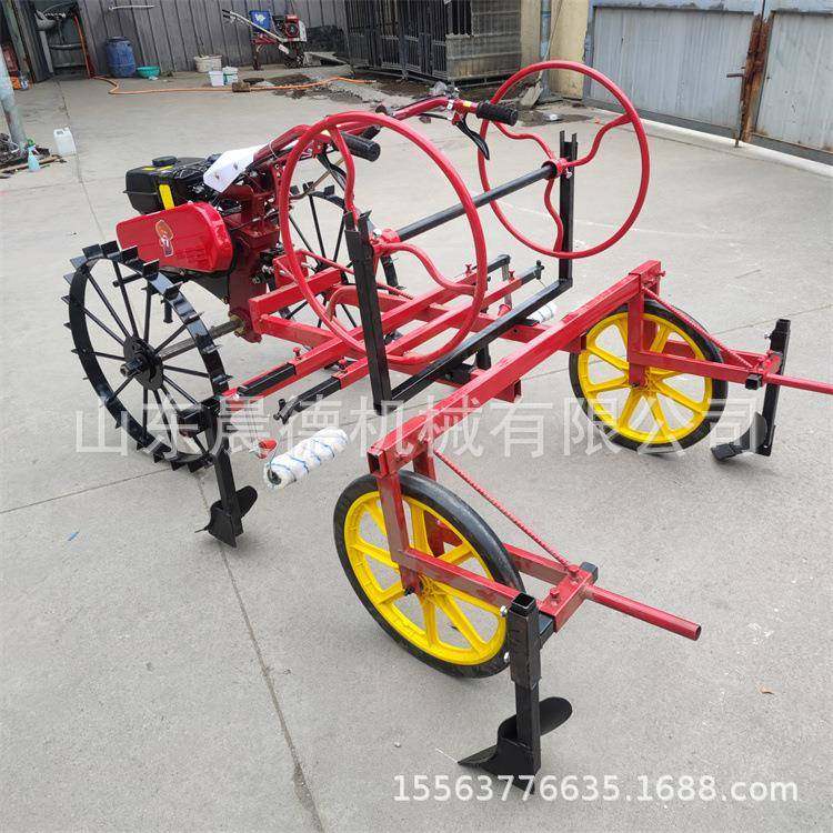 自走式汽油农用覆膜机手推式地膜小型种植西瓜地花生地膜盖膜机,农机/农具/农膜,播种栽苗器/地膜机,淘宝优惠券,粉丝福利购,淘宝优惠卷