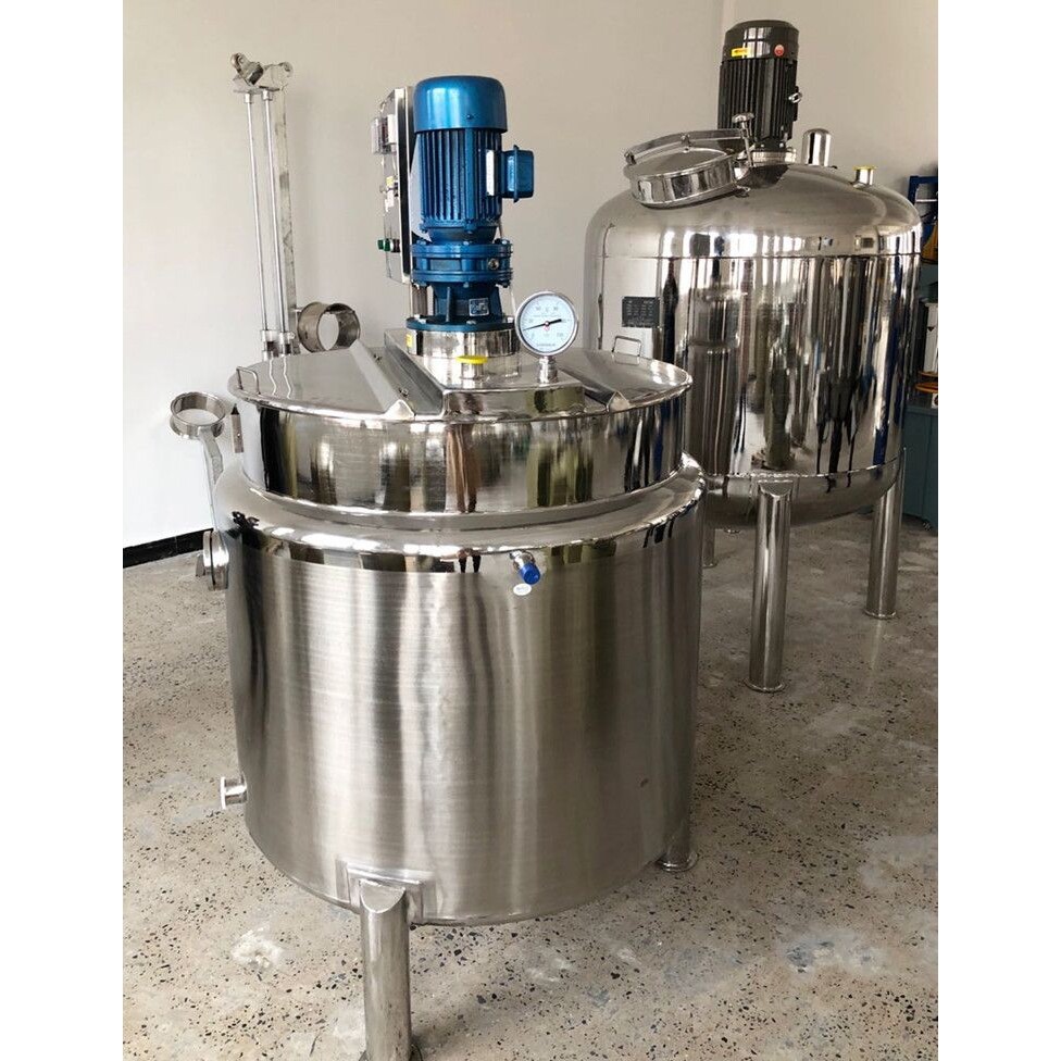 涂料染料颜料洗衣液搅拌罐 乳液沥青白乳胶反应釜 加热发酵混合机