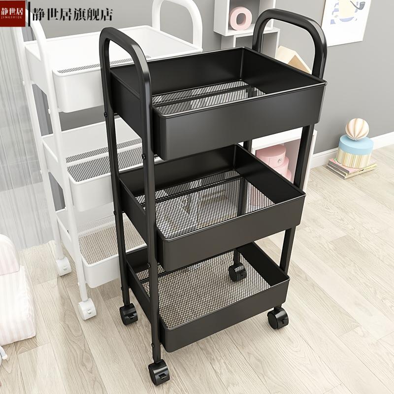 小推车置物架厨房落地多层零食