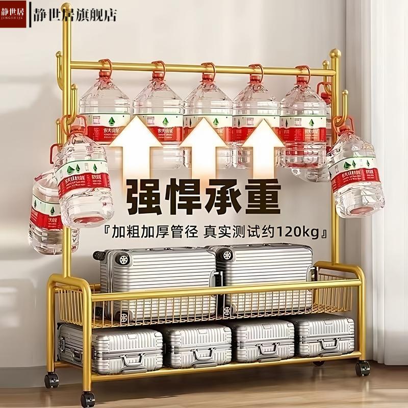 简易衣帽架卧室落地挂衣架房间可