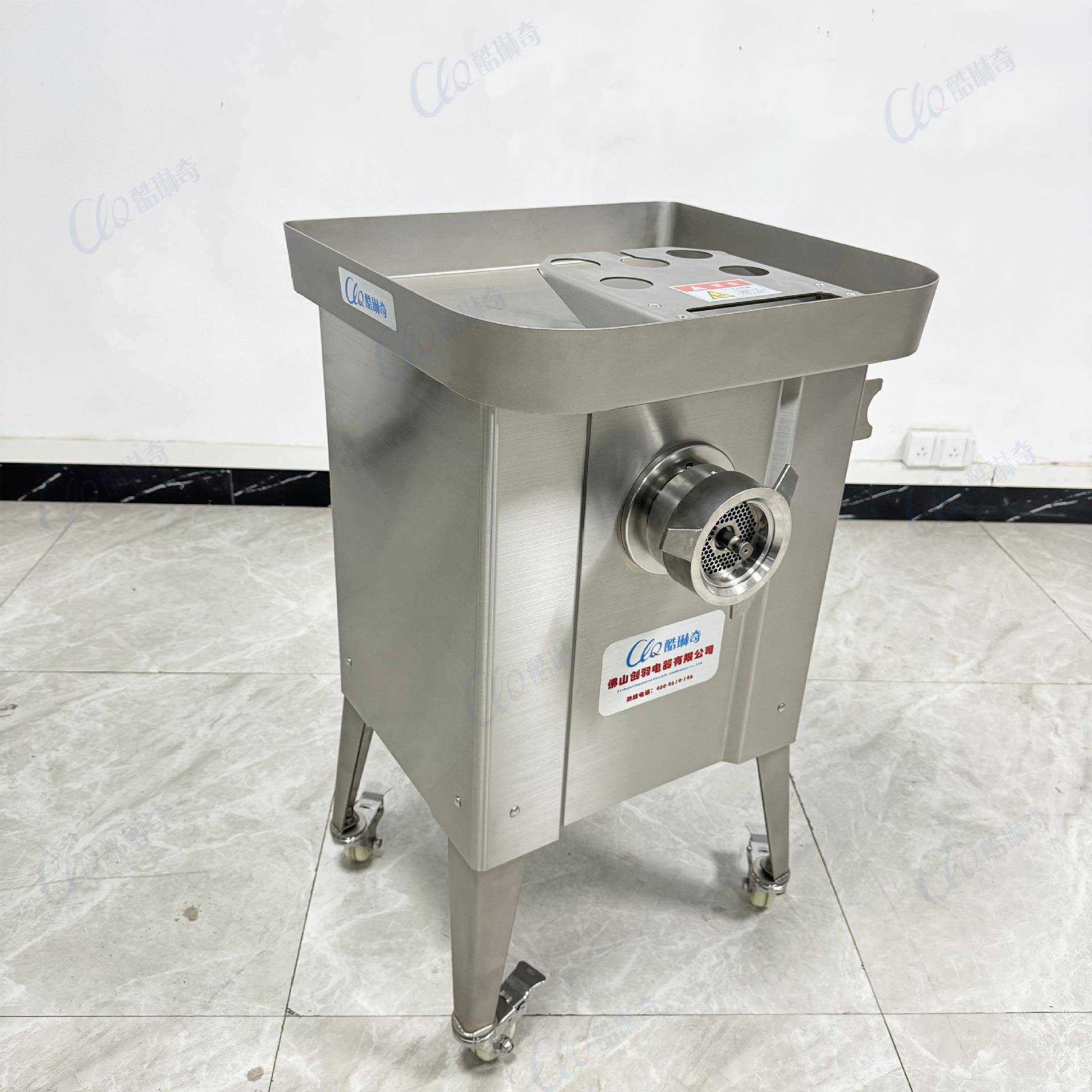 l工业猪肉搅肉机 里脊肉切片机 大型碎肉机 剁肉末机 快速绞肉机