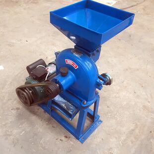 直销铸铁齿盘粉碎机磨粉家用小型粉碎机五谷杂粮磨粉机包邮