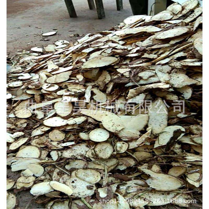 大量芋头母子切片机 快速投料切片均匀耐用圆盘两刀旋切地瓜干机