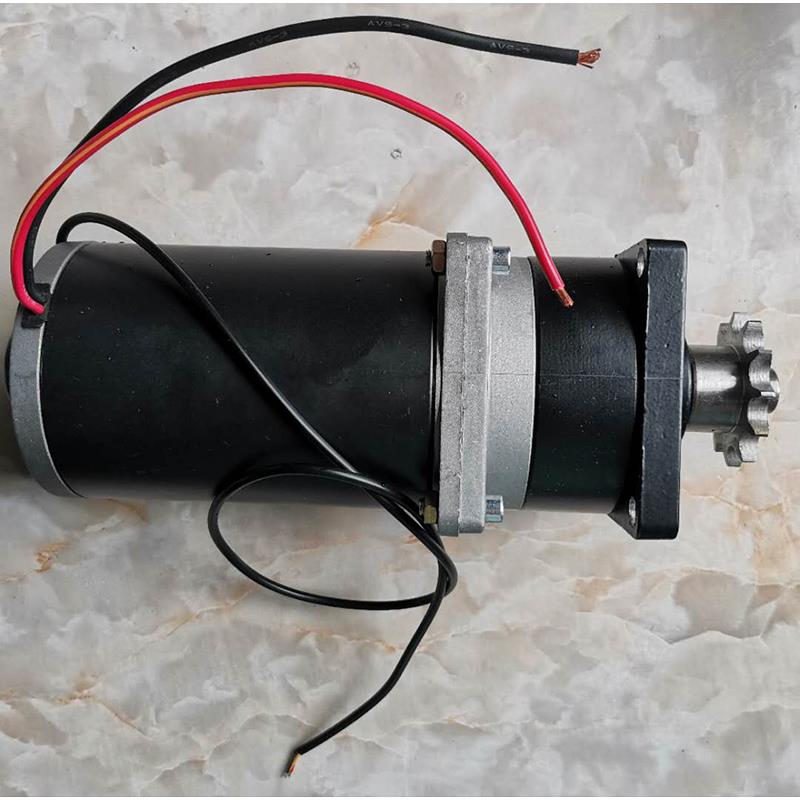 播种机施肥机专用带转速传感器的90行星直流减速电机380W12V24V