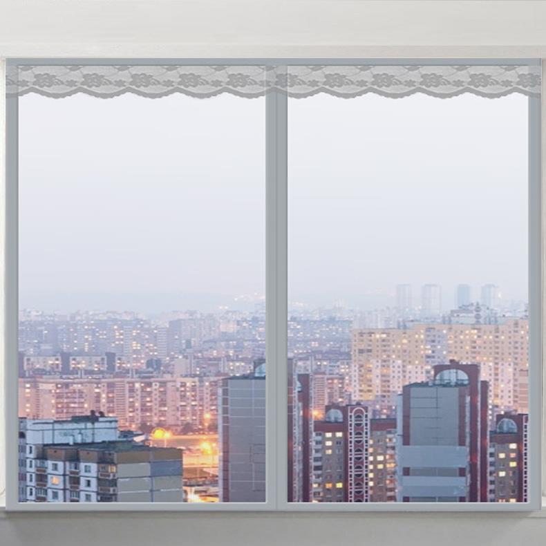 防蚊子纱窗网家用自粘纱帘魔术贴磁性窗帘自装可拆免打孔纱门门帘