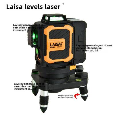 来赛激光水平仪Lsg6700壁挂式12在线水平仪高精度墙地仪红外细线