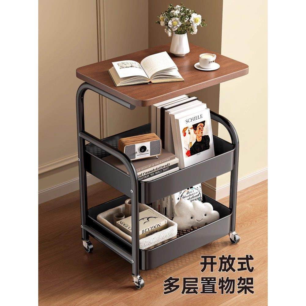 德国中古可移动小推车收纳置物架床头柜客厅沙发边几茶几零食架子,住宅家具,移动边几/推车,淘宝优惠券,粉丝福利购,淘宝优惠卷