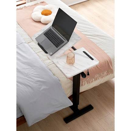懒人床边桌单侧使用可移动折叠升降宿舍家用床边简易笔记本电脑桌