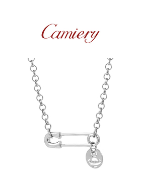 西太后土星别针圆牌项链女款配饰