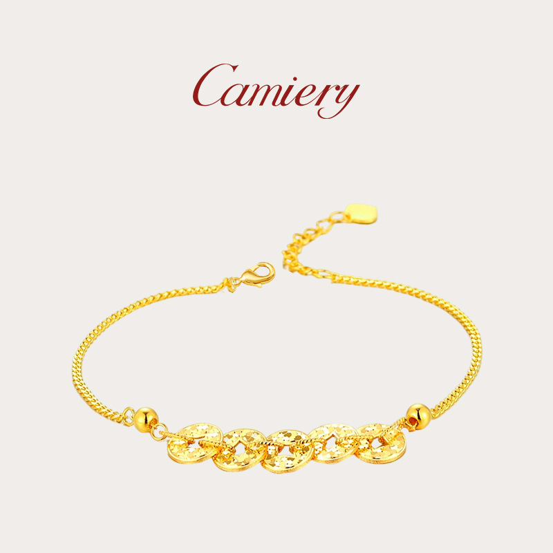 CAMIERY碎碎冰手链｜镀24K金显白神器｜夏季清凉感｜防过敏不过时