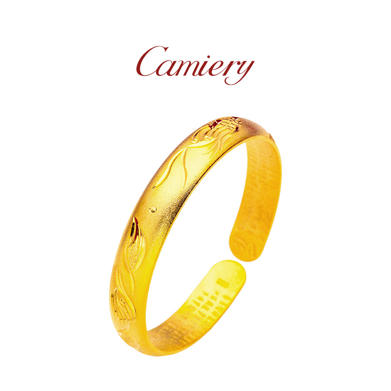 古法心经龙凤呈祥手镯女士送妈妈