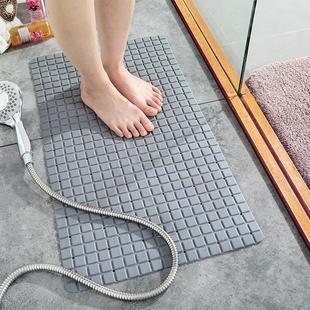 浴室淋浴洗澡防滑垫浴缸卫生间厕所卫浴防水脚垫子家用地垫门垫
