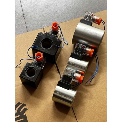 液压电磁阀线圈MFZ12-37YC MFB12DC24V MFJ12-54YC-27YC线圈220V