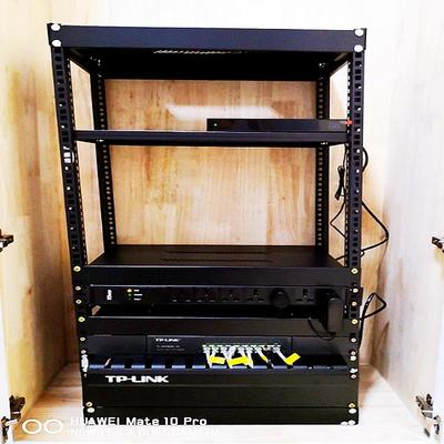 家用立式壁挂移动机柜服务器音响功放智能12U网络航空机箱弱电ktv