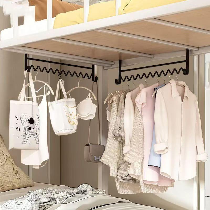 宿舍用品床头波衣架衣服挂钩人工制品床储物挂钩宿舍上下铺衣架