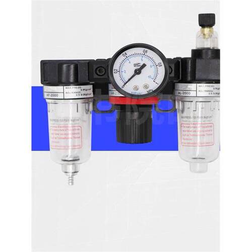 气动气源处理器AC2000三联件三杯AF2000+AR2000+AL2000油水分离器