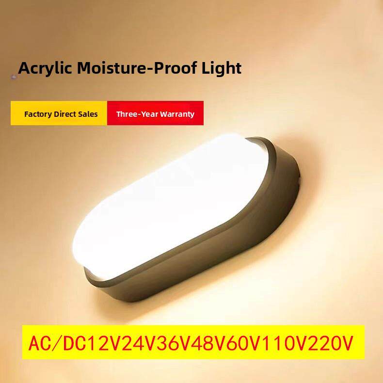 36Vled冷库灯防潮灯12V24V低压防水防爆灯127V船用地下室遂吸顶灯