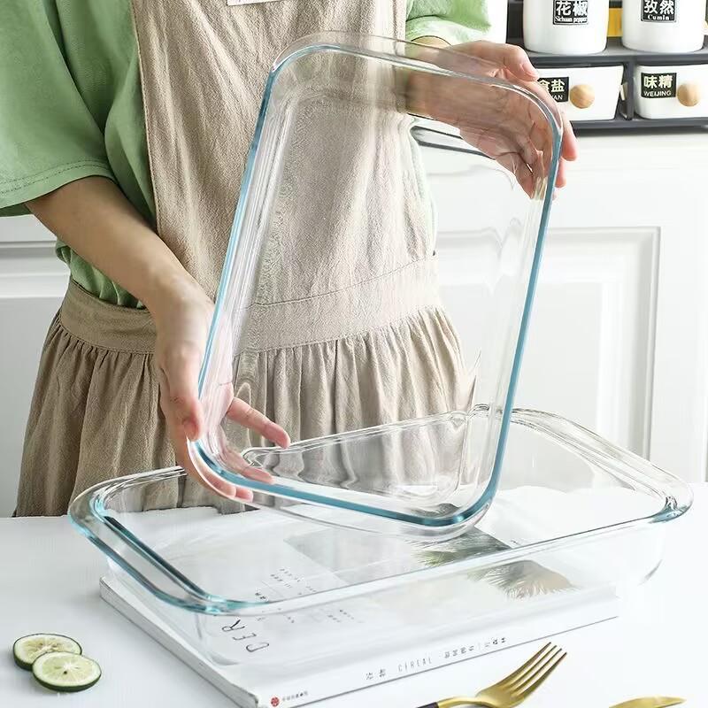 捞汁小海鲜盘小龙虾生腌大咖做透明玻璃摆盘子专用微波炉的容器皿