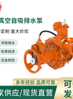 厂家供应新泵头HP10橙色高真空自吸排水泵矿山矿坑排水泵现货