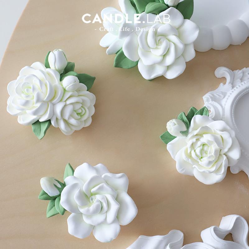 CANDLE.LAB | 栀子花茉莉花diy香薰石膏做手工扩香石蜡烛硅胶模具
