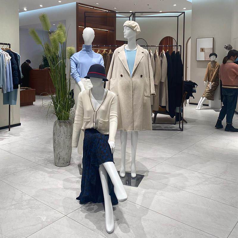 服装店模特道具女全身高档女装展示假人偶橱窗模特架子人体展示架