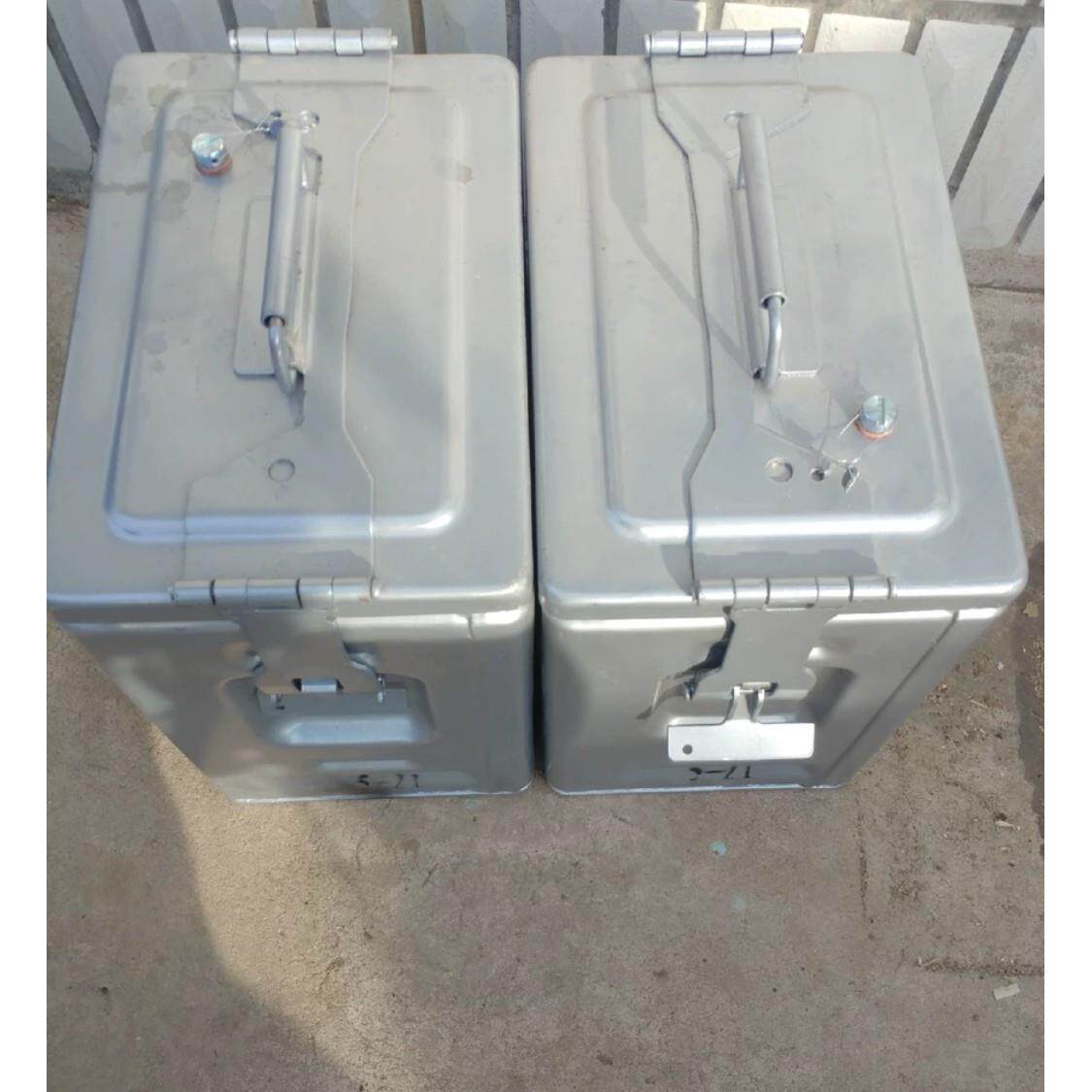 海30铁箱工具箱摩托车边箱镀锌冷轧钢工具箱收纳箱放水密封箱包邮