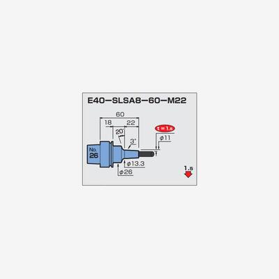 日本MST刀柄E40-SLSA8-