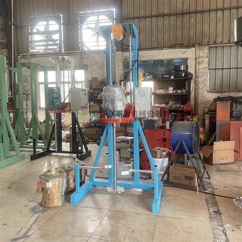 源头直售 实验用分散机 油漆油墨甲油胶搅拌设备 电动升降分散机