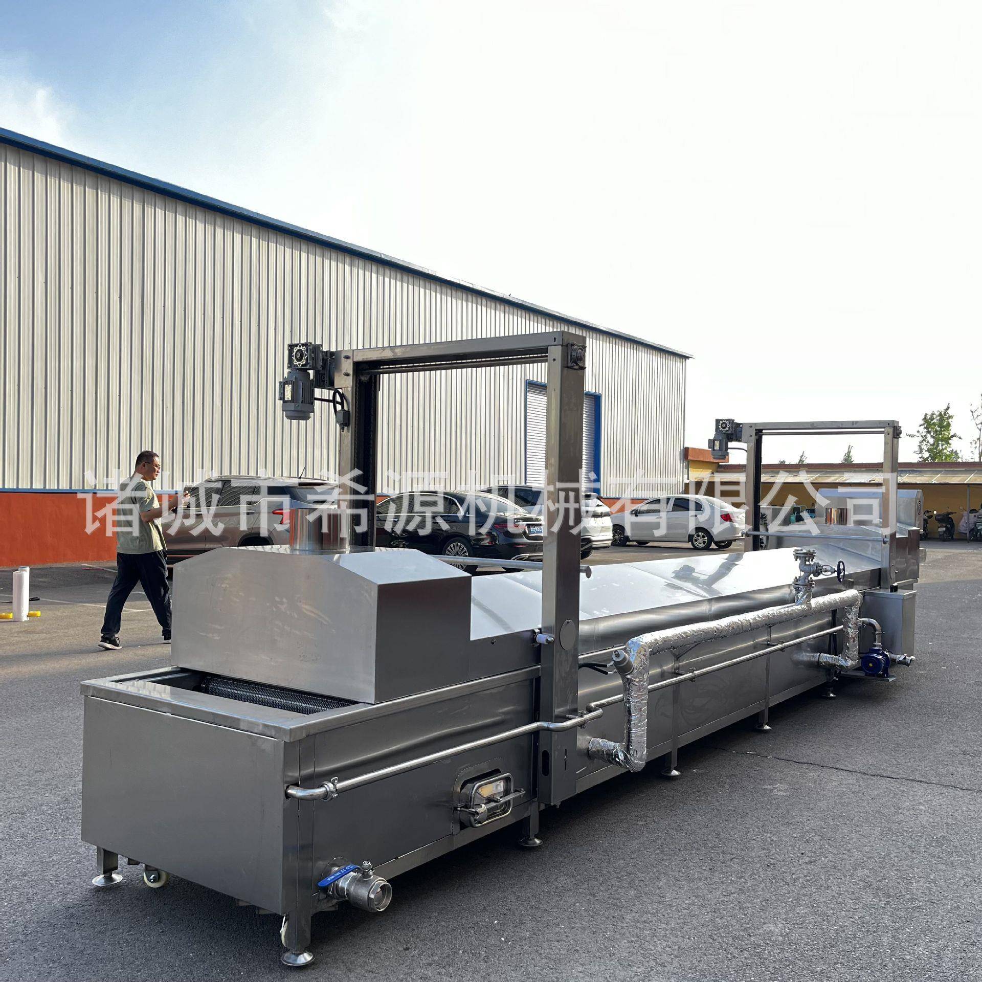 酱菜软包装巴氏杀菌机小龙虾漂烫杀菌流水线黄桃罐头低温灭菌设备