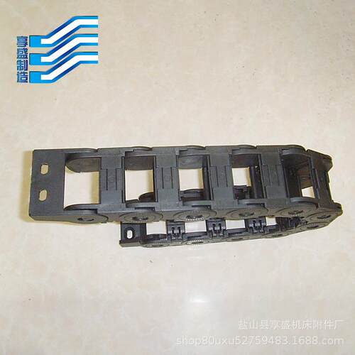 现货批工程塑料拖链发 厂家供应PA66尼龙拖链机床电缆拖链