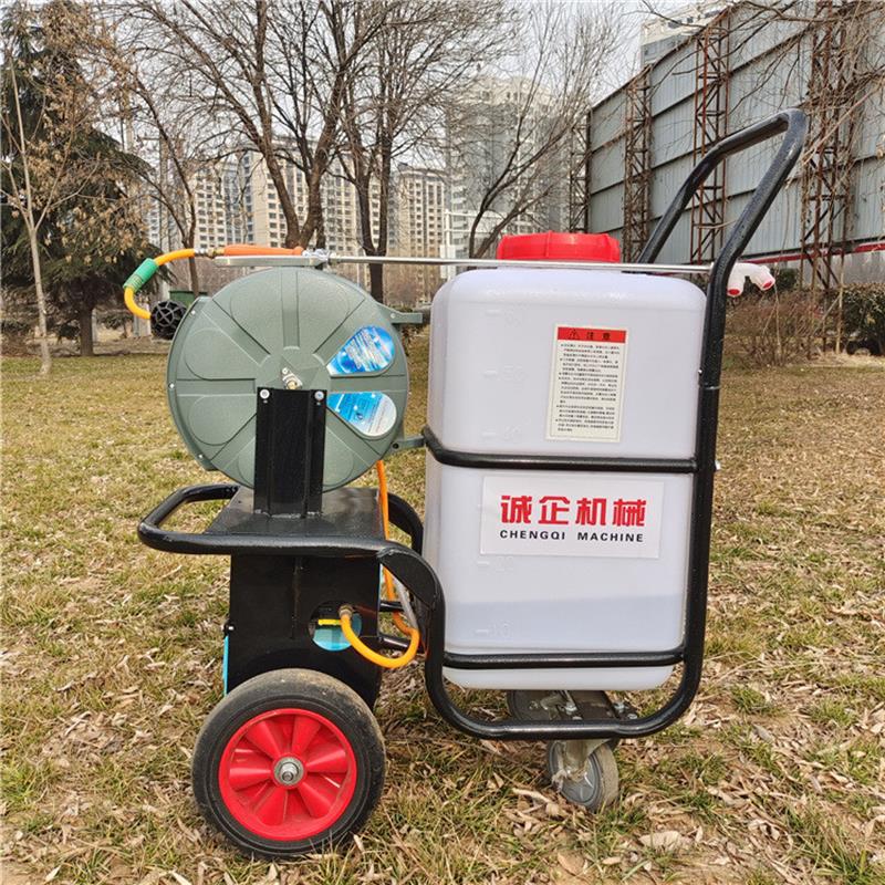 60升电动打药机 手推式农用喷雾器 猪场牛棚消毒机 清洗机
